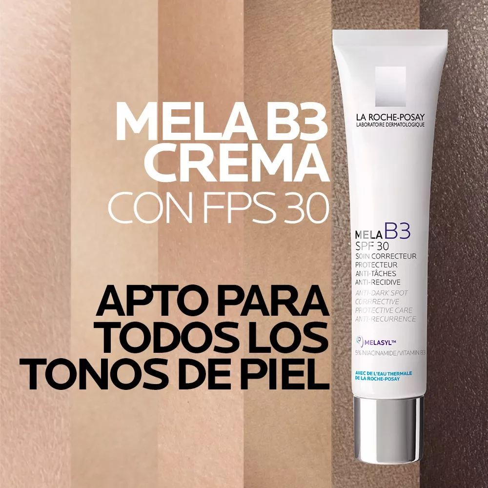 Crema Facial Mela B3 SPF 30 Protección Solar La Roche-Posay | 40 ml